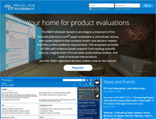 Tablet Screenshot of amcp.edossiers.com